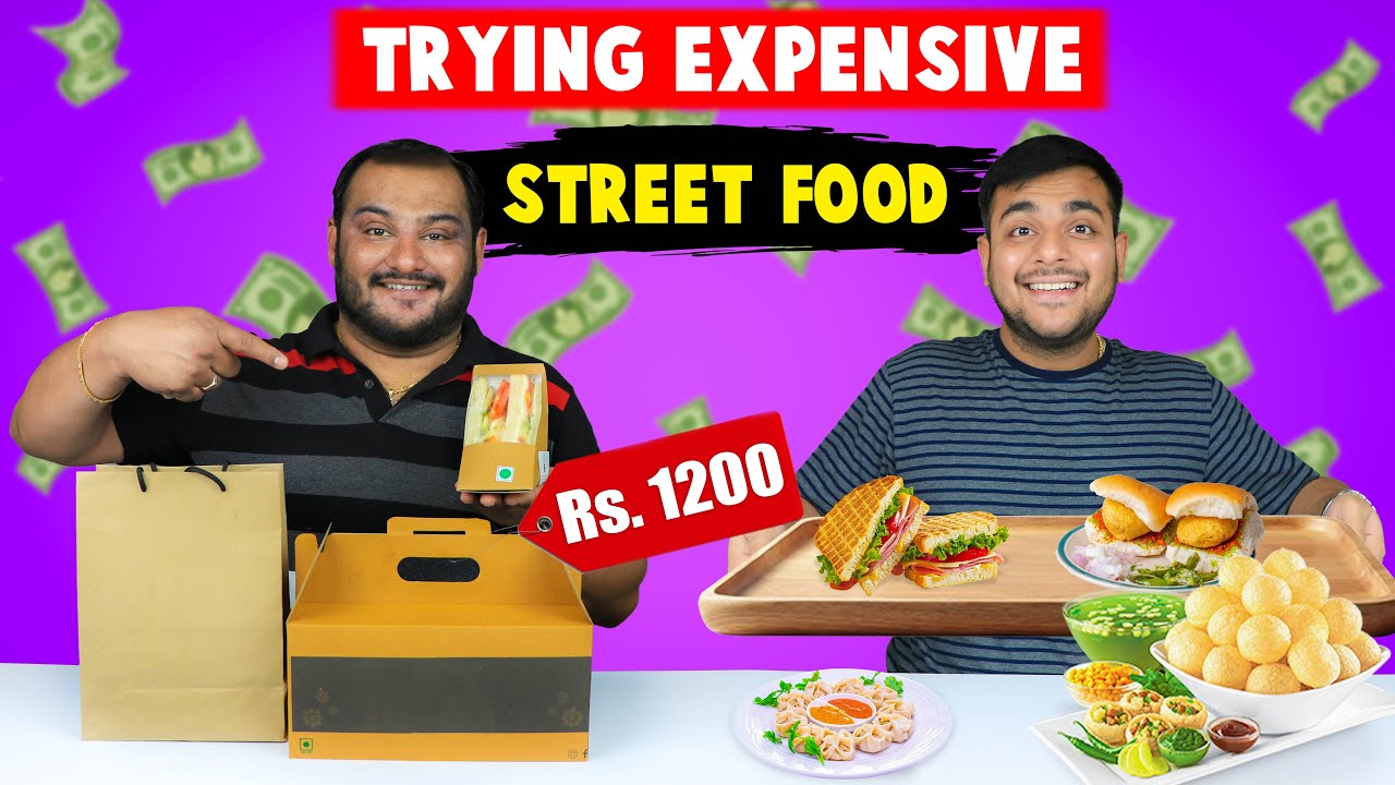 Trying Expensive Street Food | Eating Expensive Street Food | Food Challenge | Viwa Food World