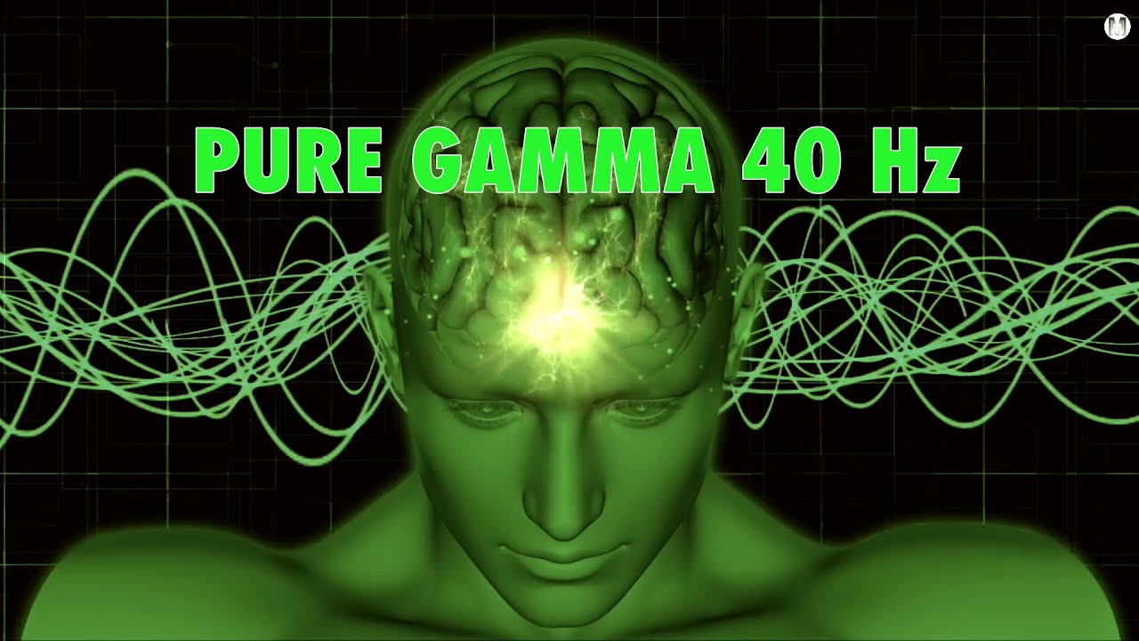 Pure Gamma Waves [40 Hz] For Peak Concentration 🧘🏼‍♂️  Intense Focus 🎯 Problem Solving 💡