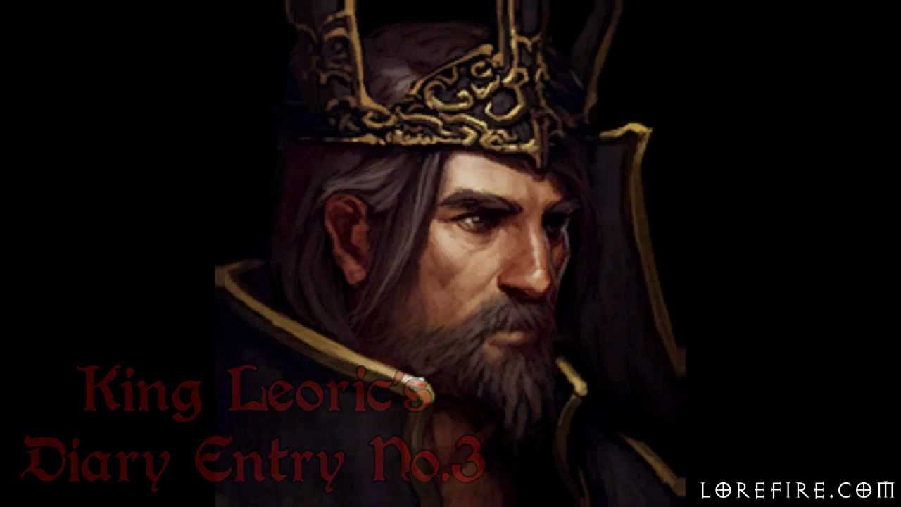 Diablo 3 King Leoric's and Lachdanan's Diary Entrys [Diablo 3 Beta Patch 18]