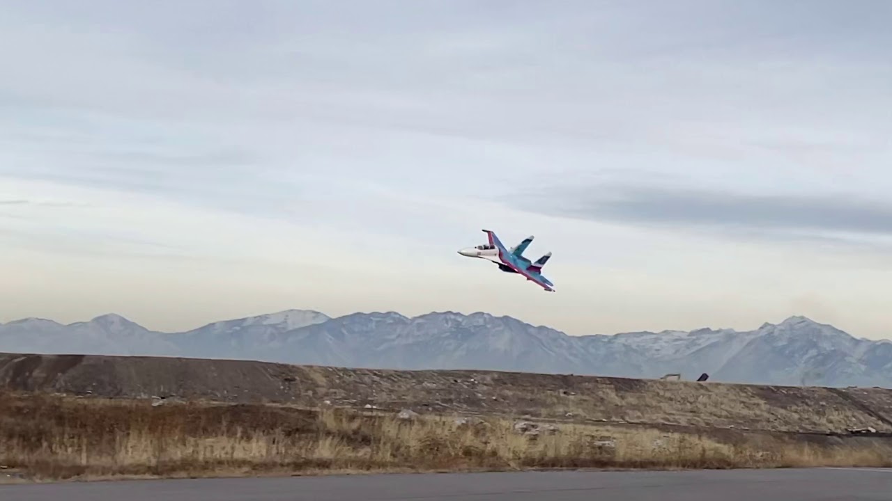SU-30 Flight Envelope Full Demo, Twin 70mm EDF from Eflite.