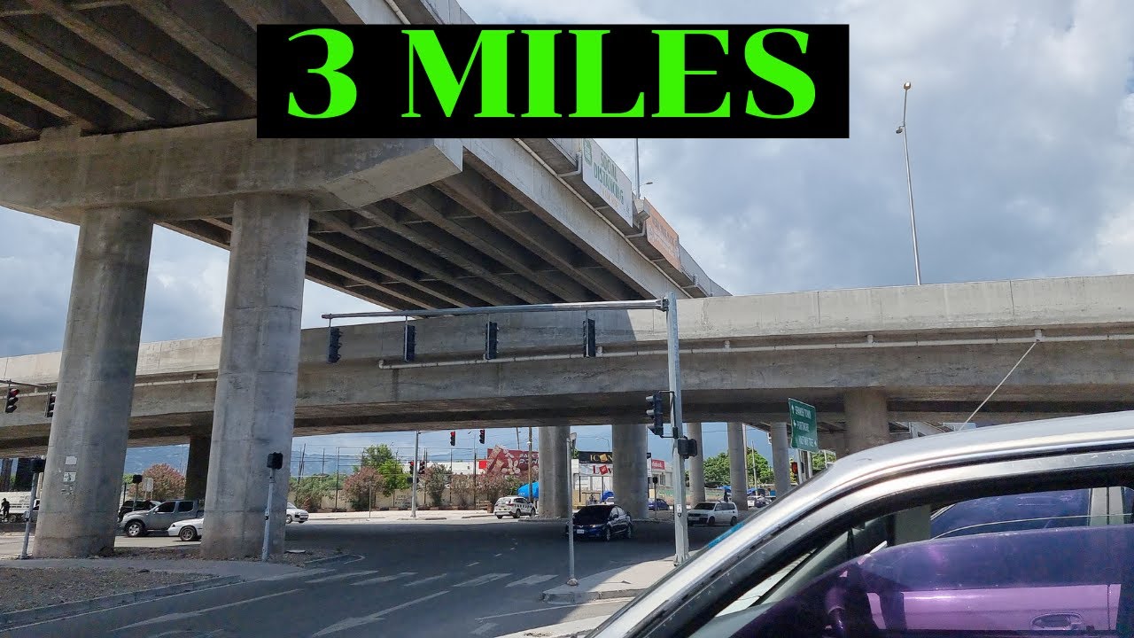 DRIVING FROM 3 MILES TO HALF WAY TREE via HAGLEY PARK ROAD | CITY DRIVE | KINGSTON | JAMAICA