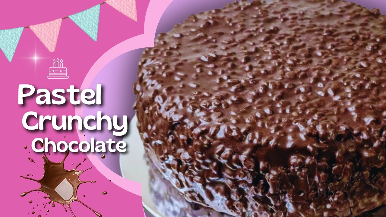 ¡Este PASTEL CRUNCHY DE CHOCOLATE va a ser la ESTRELLA de tu mesa esta Navidad! 🎄🔥