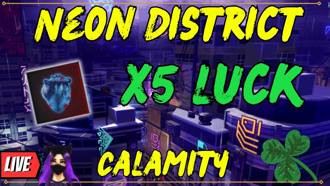 🔴Streaming Roblox Live! Fabled Legacy - Neon District - 5X LUCK!