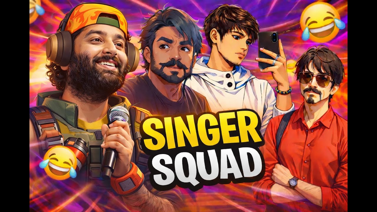 Friends Said “Easy Game”… They Lied 😂🎮 | SINGER SQUAD Tries Gaming… FAIL 😂