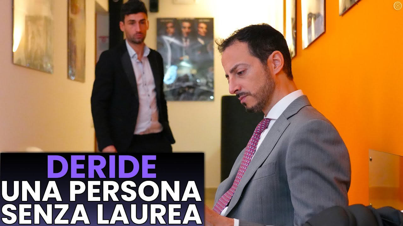 Un Candidato Deride una Persona senza Laurea prima del colloquio, Il finale ti Sorprenderà