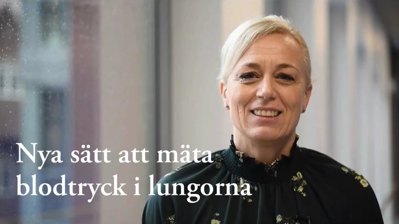 Nya sätt möta blodtryck i lungorna