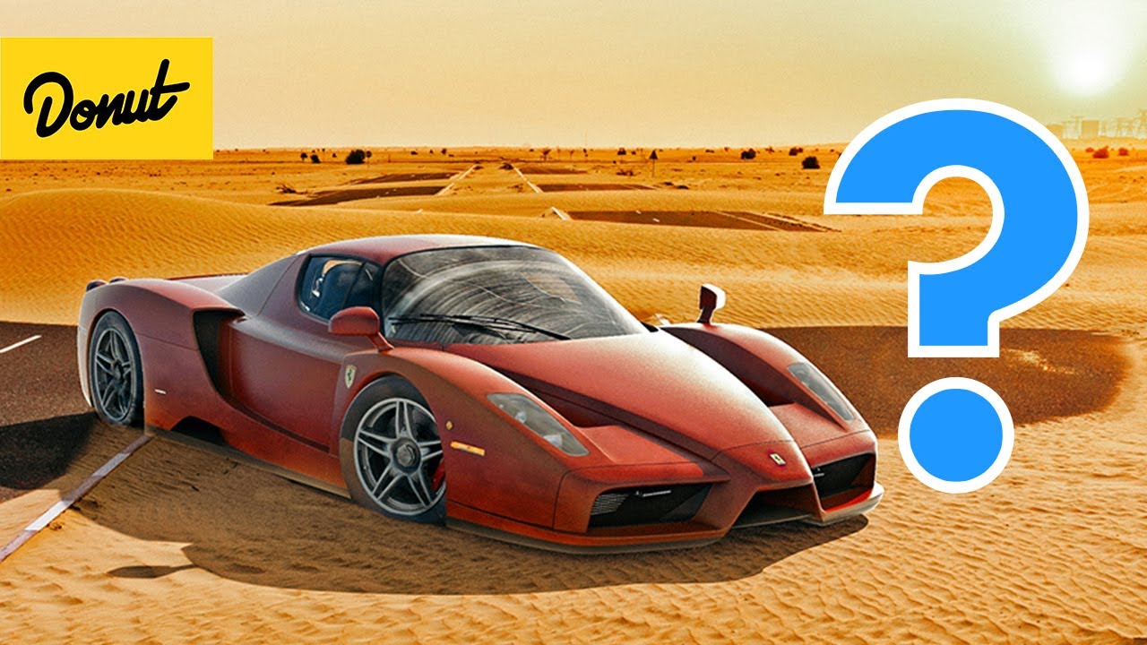 Who Keeps Ditching Supercars in the Desert?