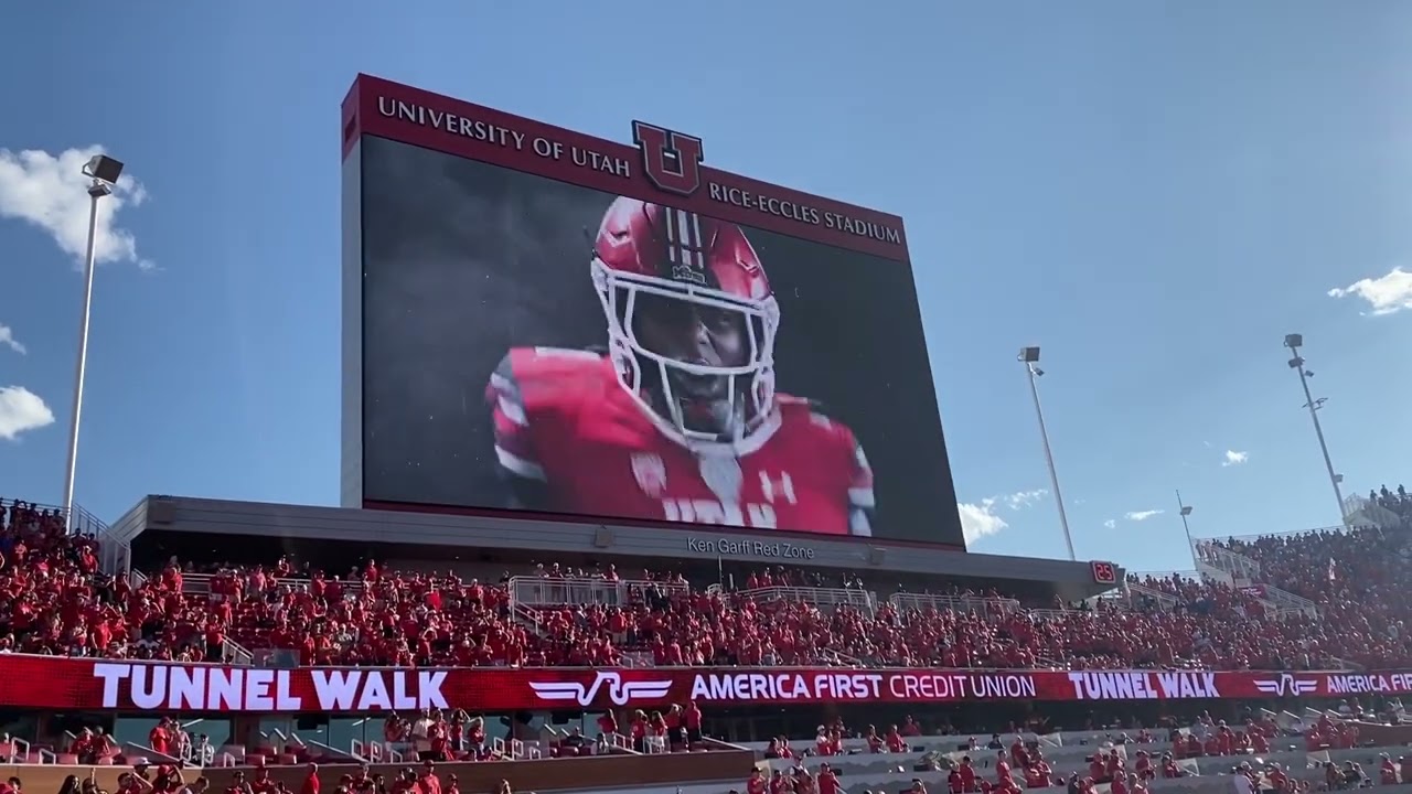 Utah vs. Florida Tunnel Entrance College Football