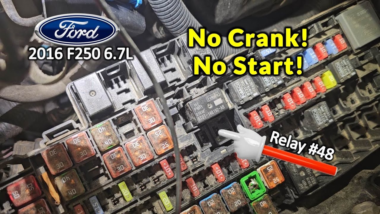 2016 F250 6.7 No Crank, No Start