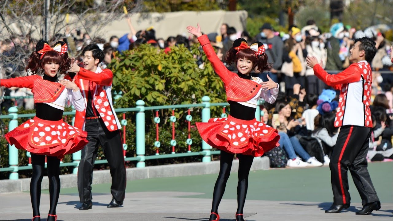 [4K] TDL ベリー・ミニー・リミックス 2020年1月30日(2回目)パターン3(A停止ドナルド付近)立ち見最前