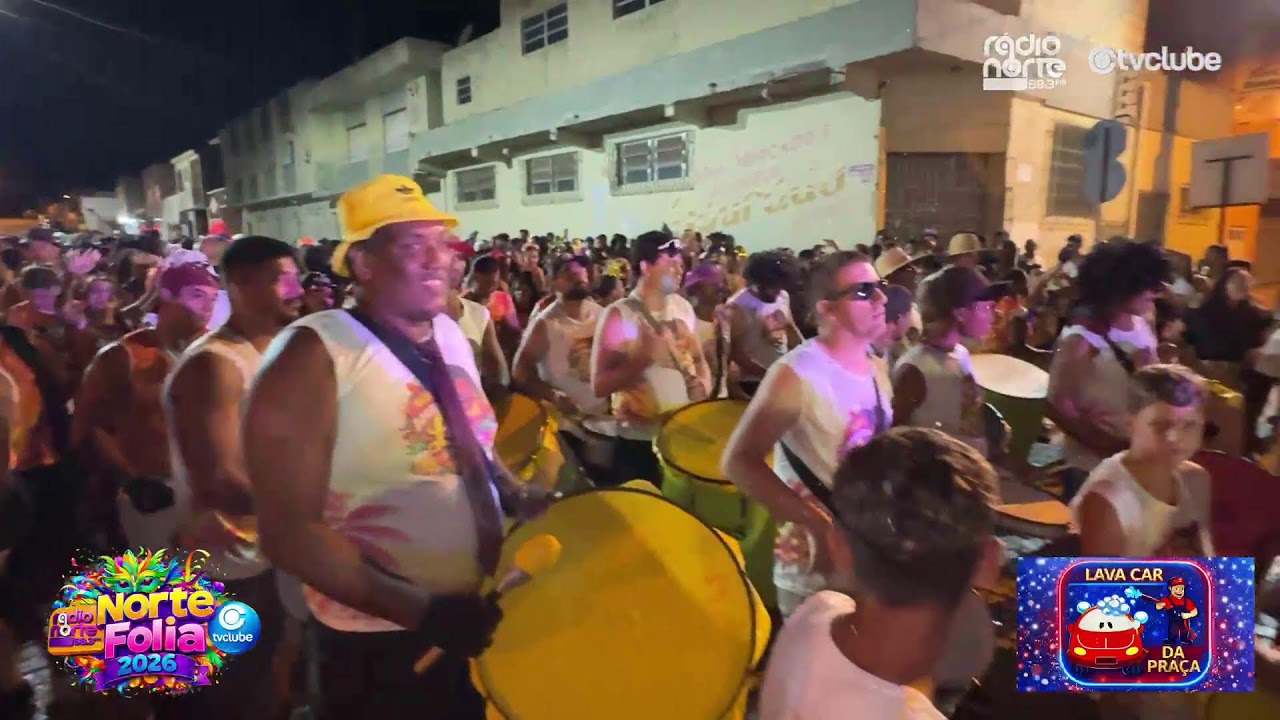 AO VIVO com a concentração do Bloco Amigos da Lu - NORTE FOLIA Carnaval 2026 em São José do Norte