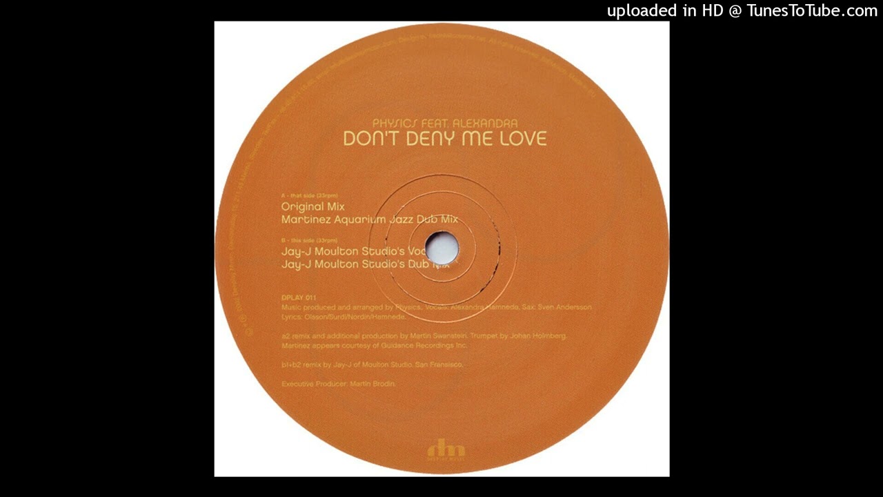 Physics Feat. Alexandra | Don't Deny Me Love (Original Mix)