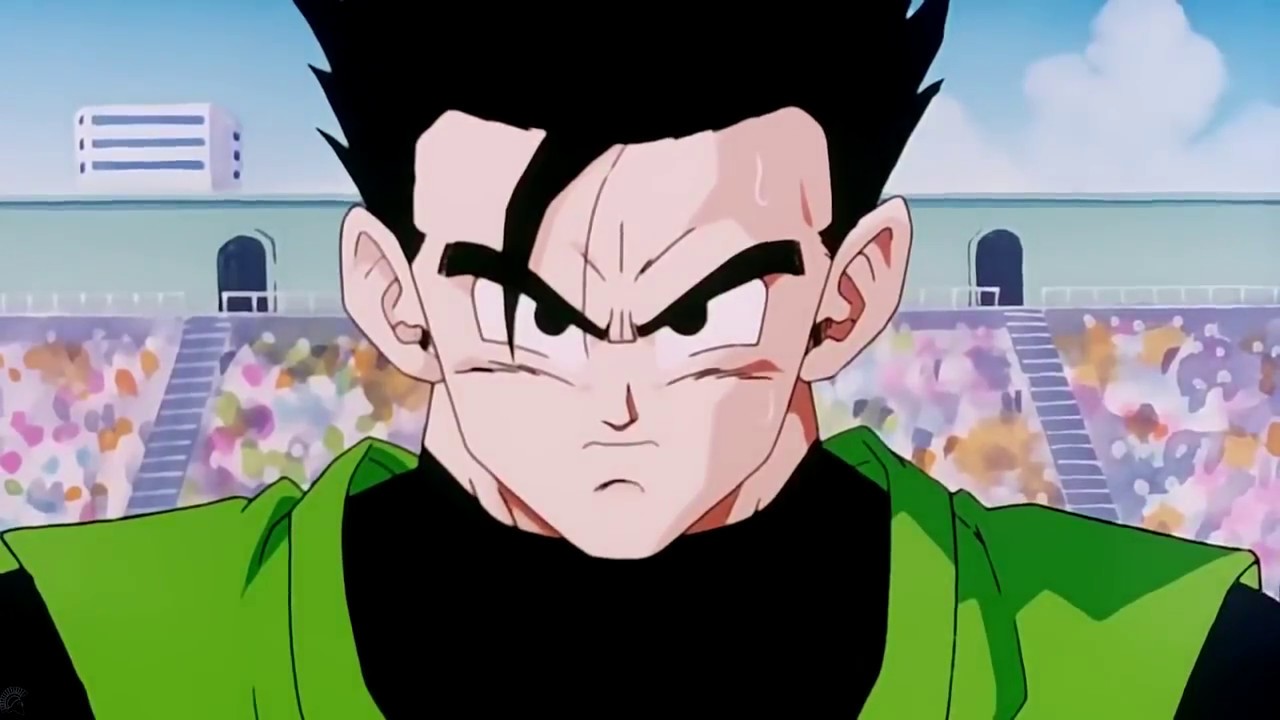 Dragon Ball Z   Gohan se transforma em Super Saiyajin 2 no torneio de artes marciais