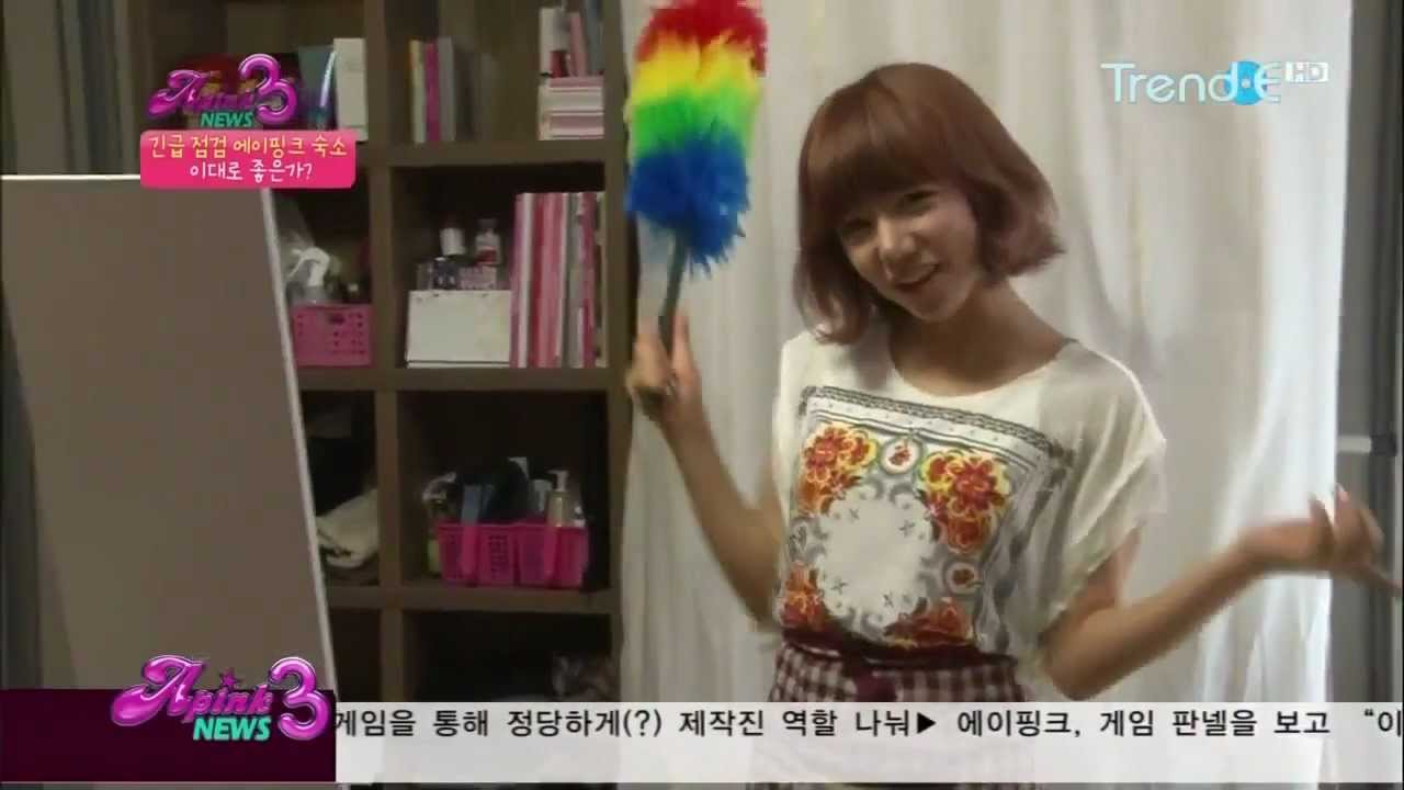 Apink News Season 3 Ep1 CUT - Time To Clean Our Dorm!! -