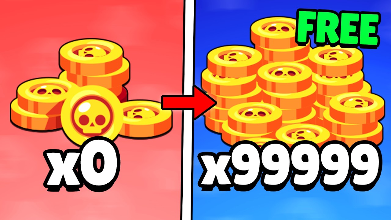 Как БЫСТРО получить БЕСПЛАТНЫЕ монеты в Brawl Stars 2025!