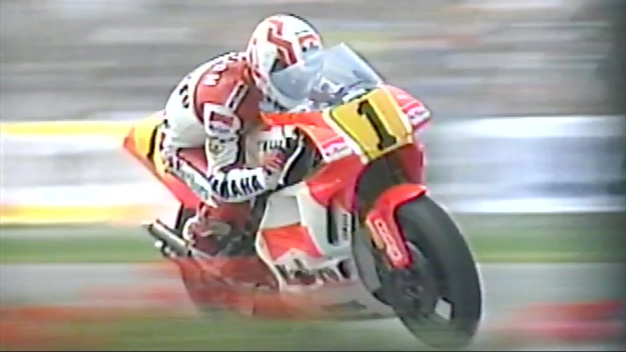 1990 オランダ GP500 ① E.ローソン K.シュワンツ W.レイニー W.ガードナー M.ドゥーハン 藤原儀彦 in DUTCH TT WGP Rd.8