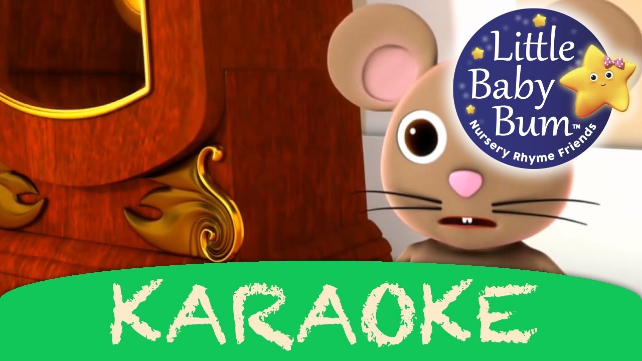 Hickory Dickory Dock | Karaoke Version With Lyrics HD from Learn with Little Baby Bum