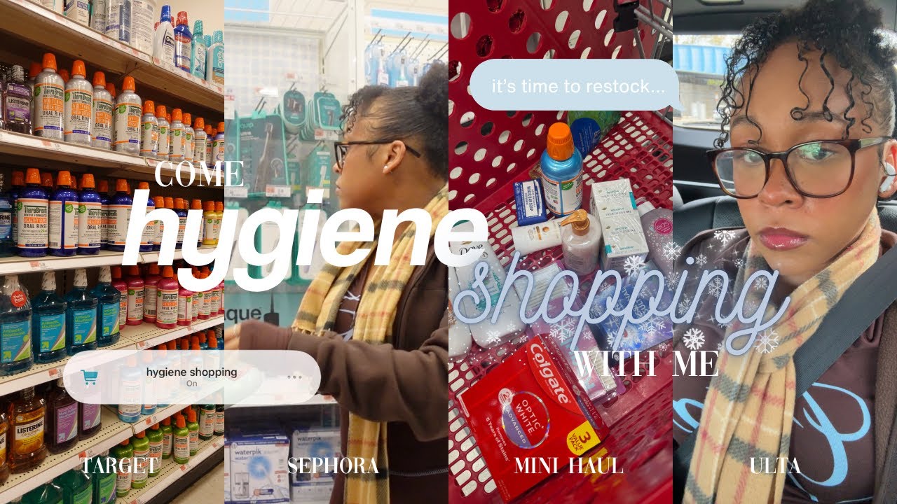 COME HYGIENE SHOPPING WITH ME 🫧🧼 | sephora, target, ulta, restocking, etc.