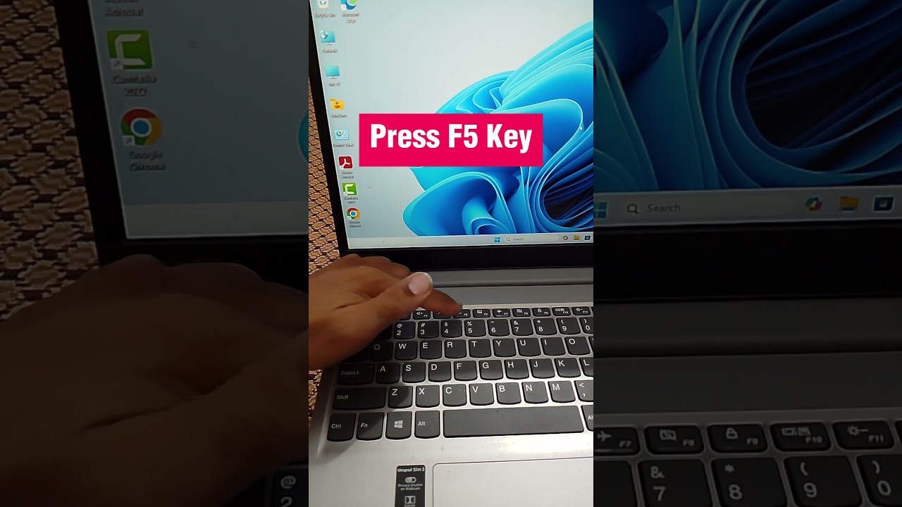 How to Refresh Lenovo Laptop Shortcut Key #shorts #refresh #tips #trending