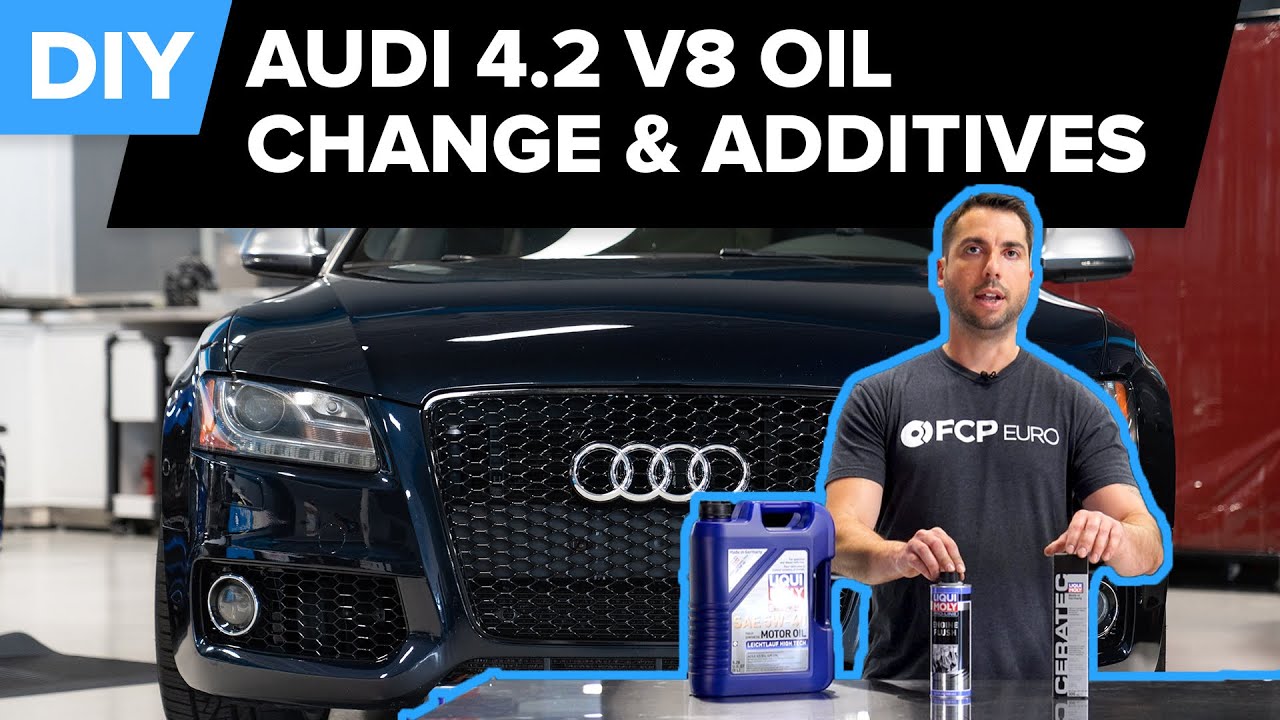 Замена масла и присадки для Audi S5 своими руками - B8/8.5 4.2 V8 - (A6 Quattro, A8 Quattro, VW T...