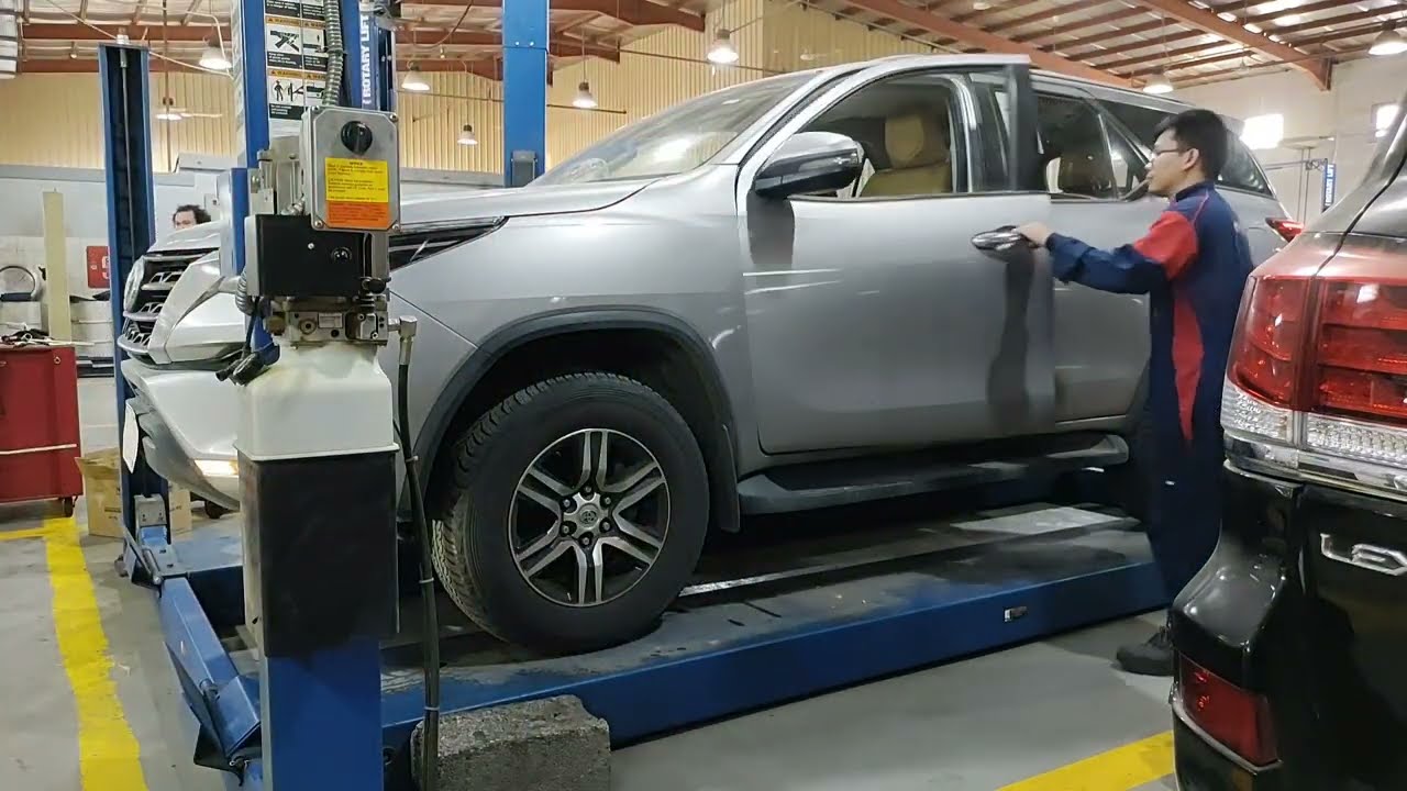 FORTUNER 2021 MODEL how to change automatic transmission fluid
