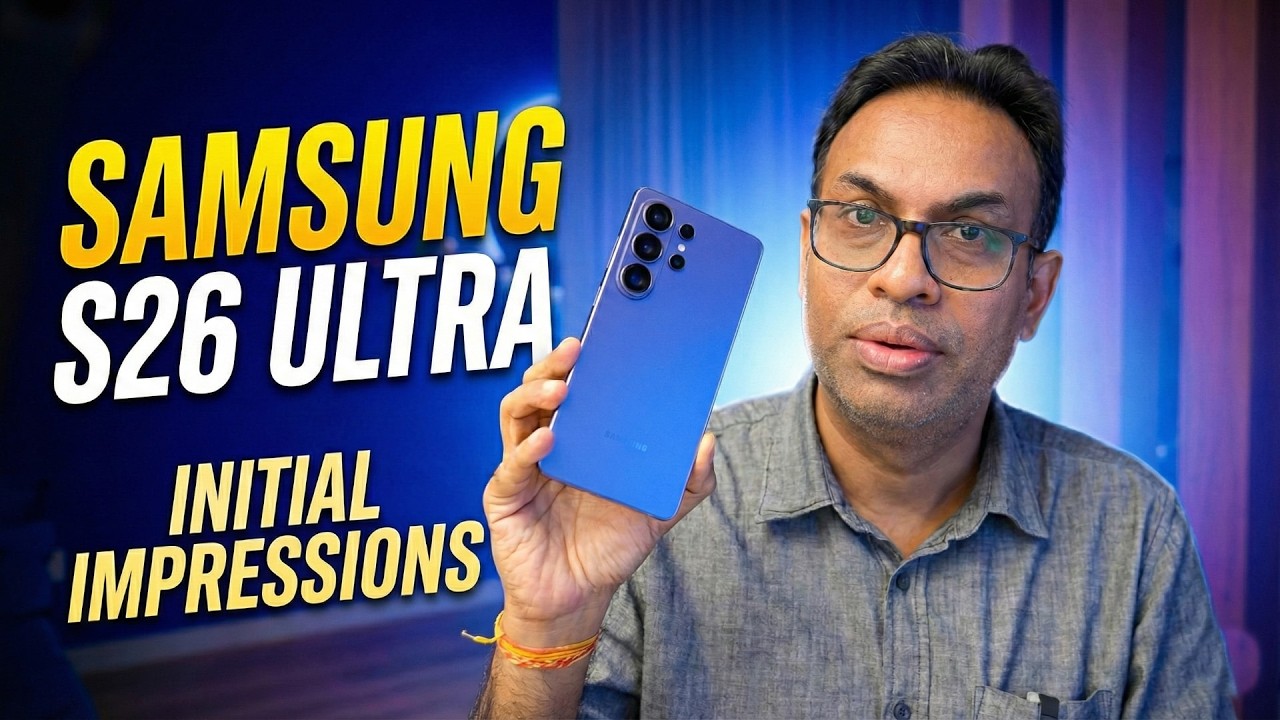 Samsung Galaxy S26 Ultra - First Impressions & RAW Thoughts