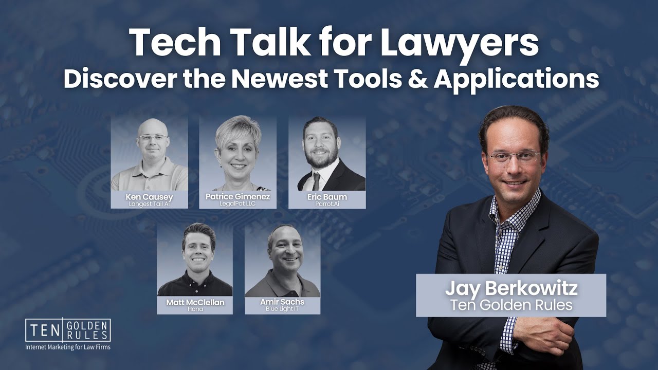 Tech Talk for Lawyers: Discover the Newest Tools and Applications for Law Firm Productivity