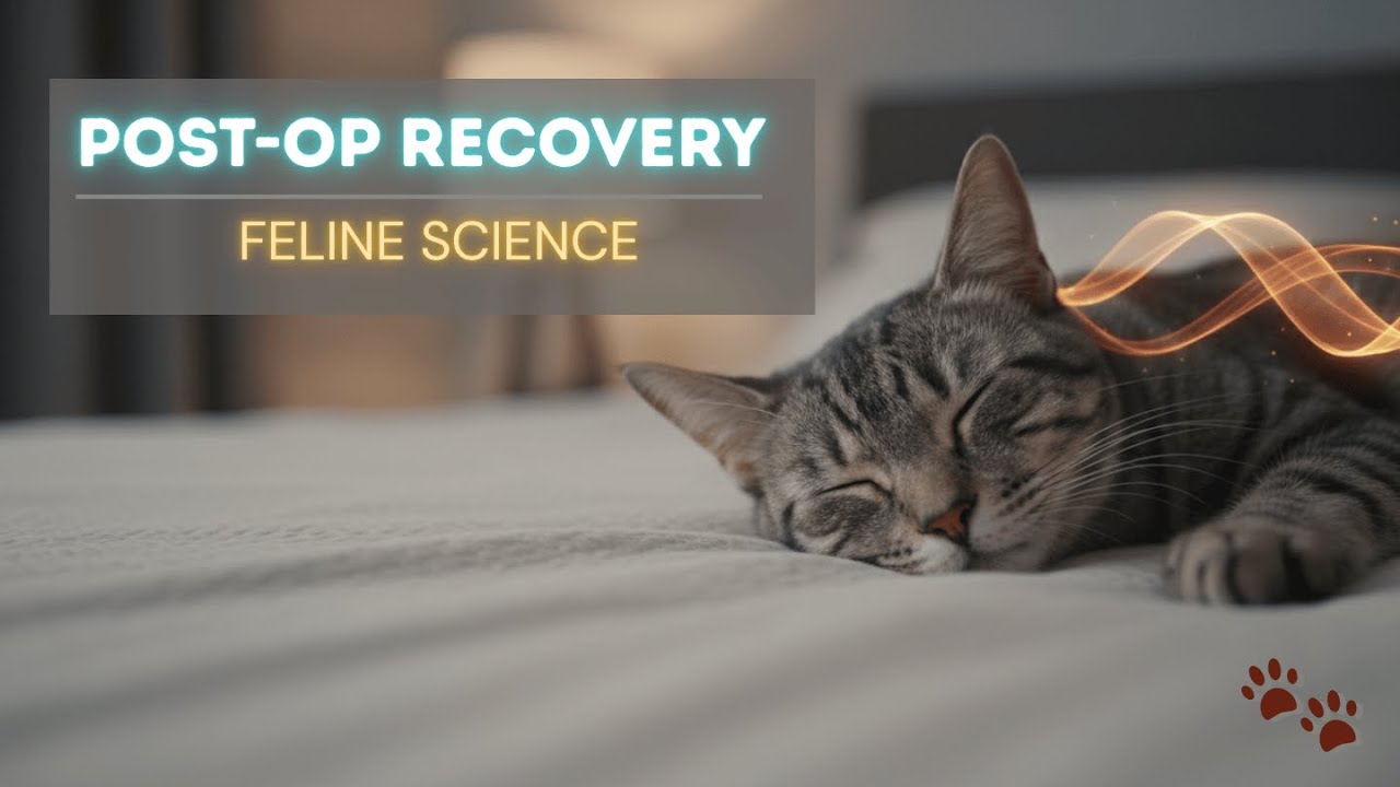 Speed Up Cat Recovery: Scientific 45Hz Sound Therapy for Post-Op Healing