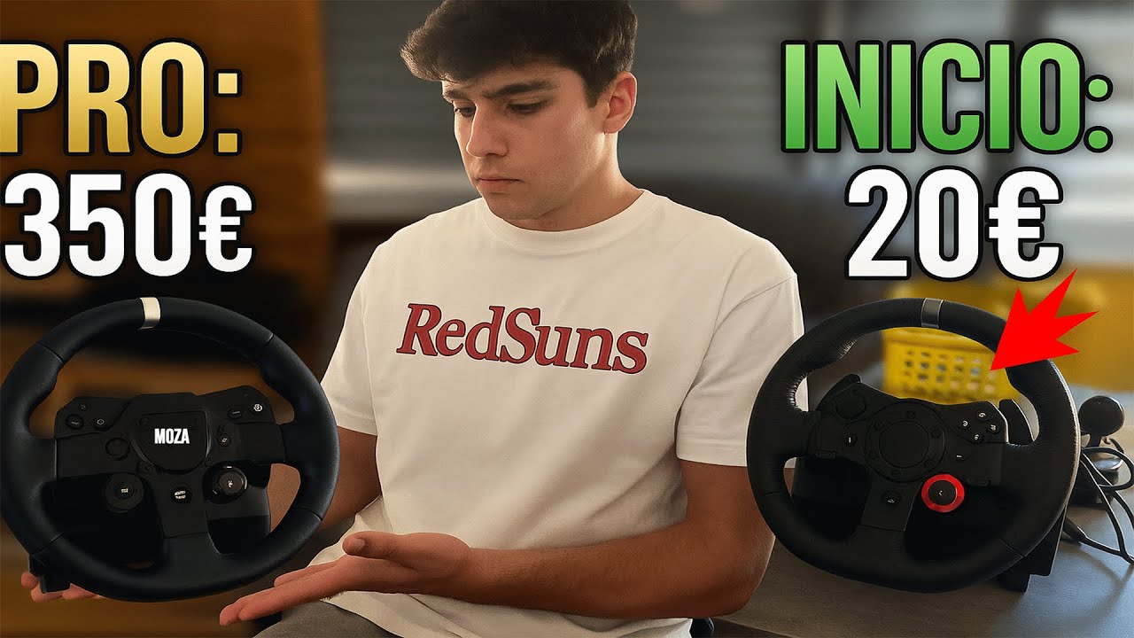 ¿Vale la pena un Direct Drive como primer volante? Mi experiencia MOZA R3 VS LOGITECH G29