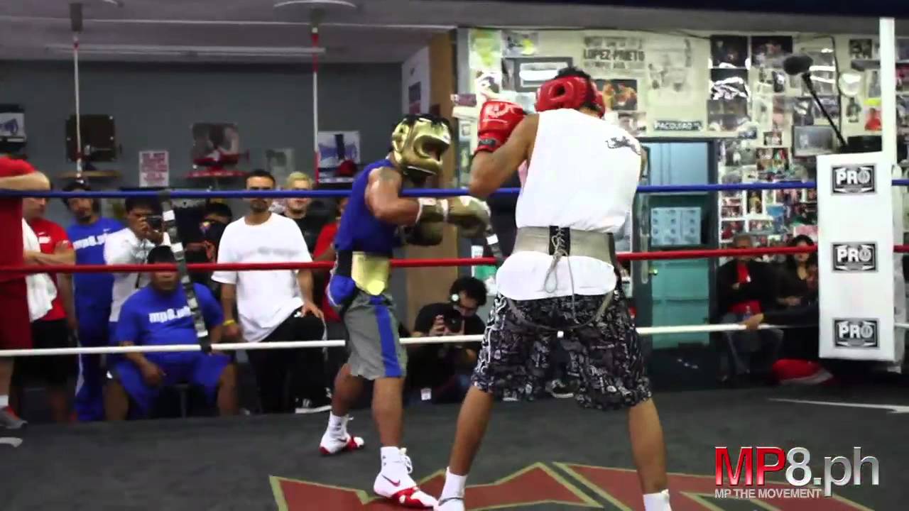 Manny Pacquiao - Exclusive Sparring For Premium Members