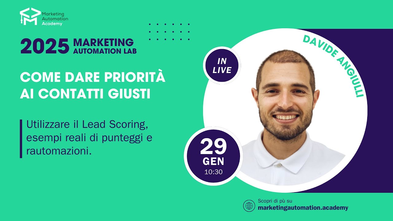 MA Lab - Come dare priorità ai contatti giusti