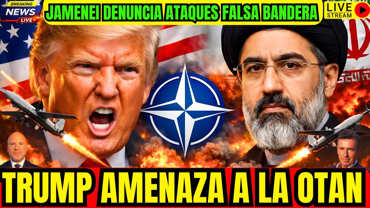 DIRECTO. URGENTE. TRUMP AMENAZA A LA OTAN. DIPLOMACIA DE EEUU EN BAGDAD ATACADA. ISRAEL