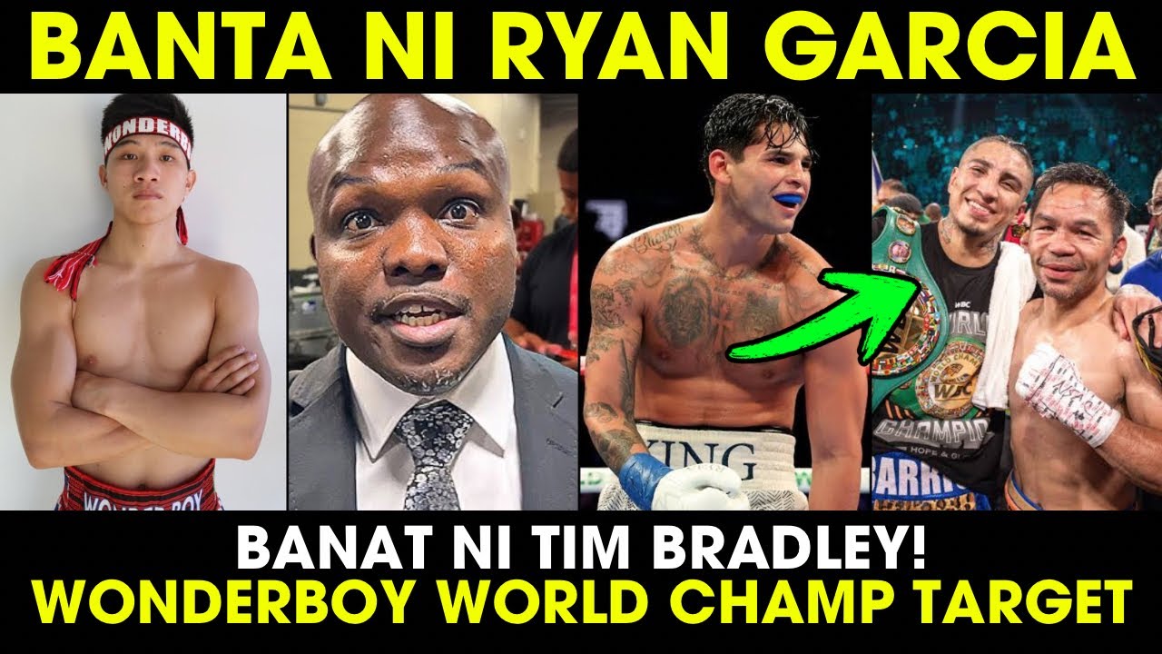 Ryan Garcia Banta Kay Barrios | Bradley Bumanat | Wonderboy Handa Na Magchampionq