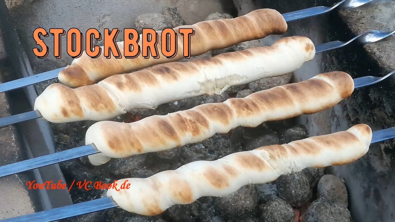 Stockbrot selber machen / Teig Rezept / Stockbrotteig