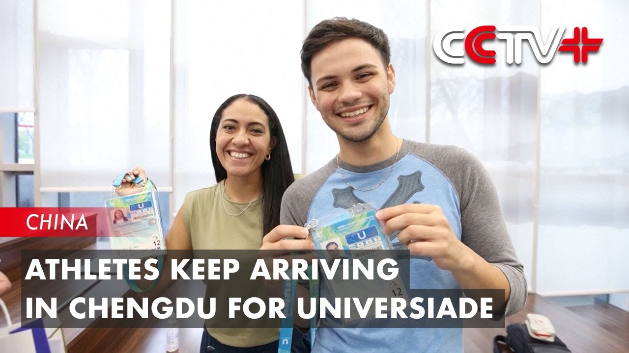 Athletes Keep Arriving in Southwest China's Chengdu for Universiade