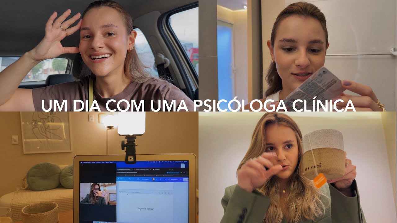 Vlog | Um dia comigo sendo psicóloga clínica e com outras psis