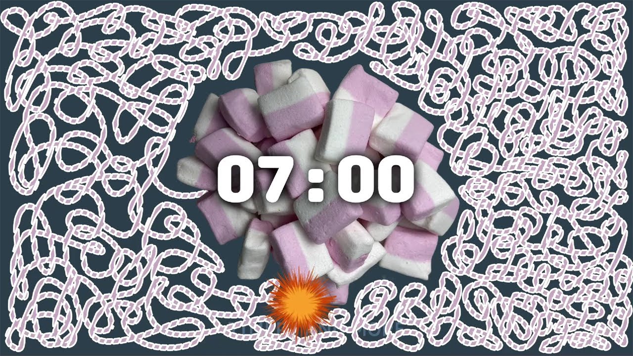 7 Minute Timer Bomb [ MARSHMALLOWS ] ⏱️🍬💣