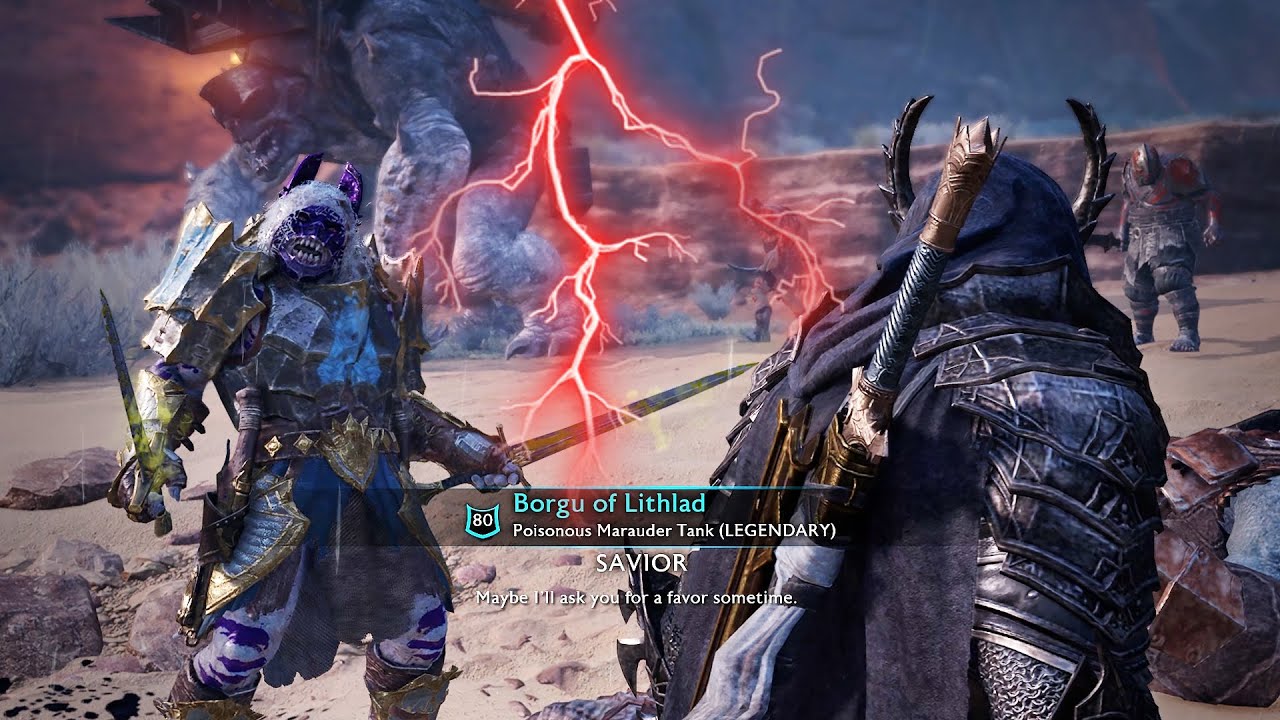 I GOT SAVED BY THE COOLEST ORC IN MORDOR!!