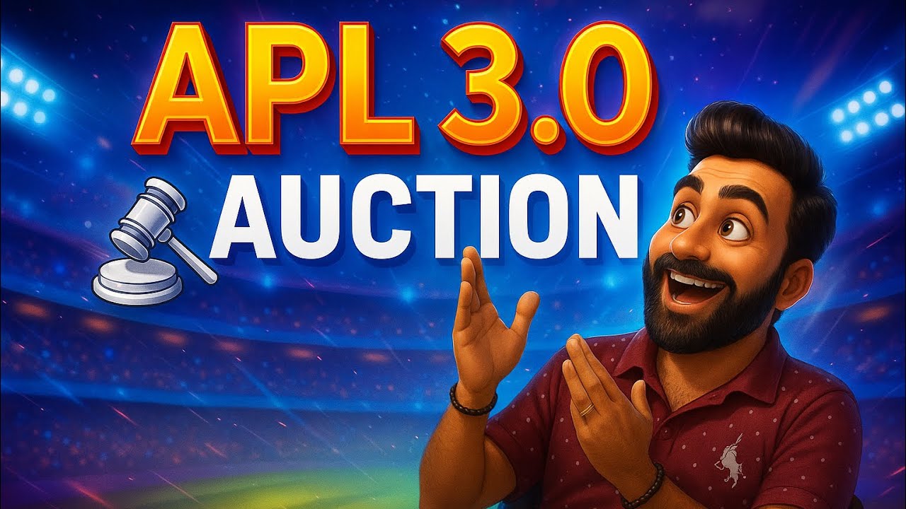 Auction APL 3.0 | Dhruv_Mashru |