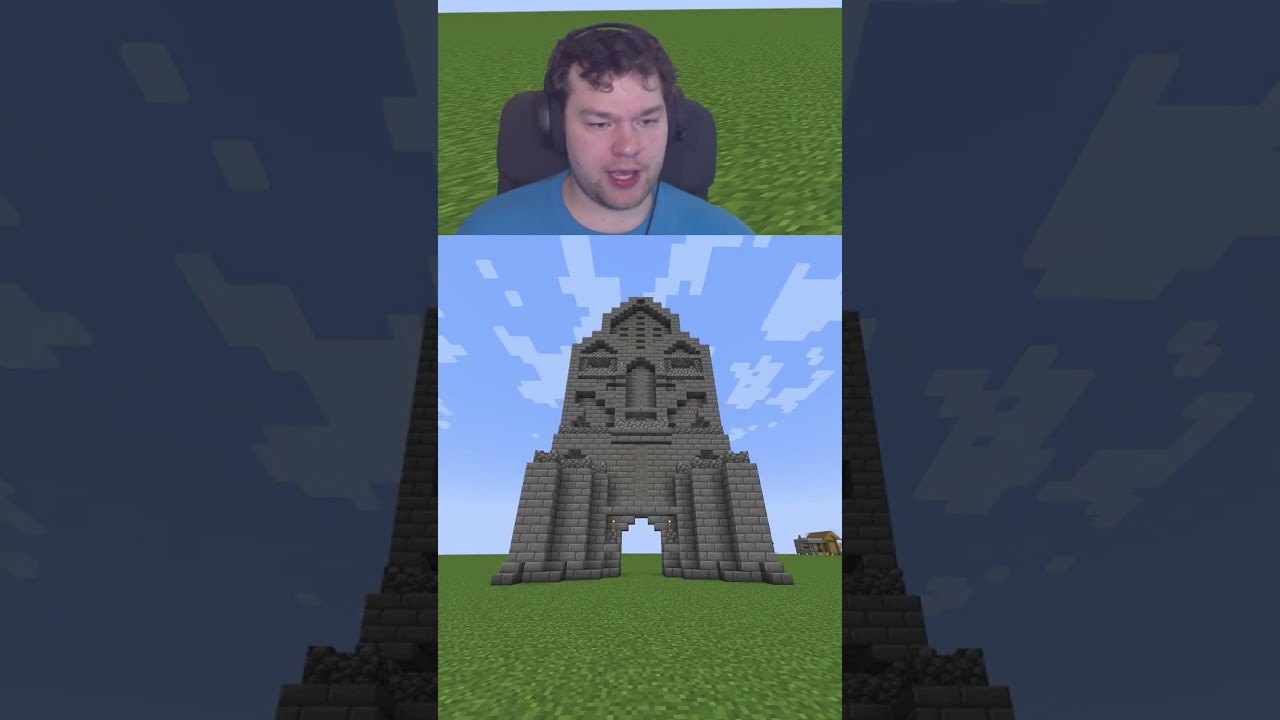 Step by step tutorial on how to build Erebor entrance in minecraft is up on my youtube channel