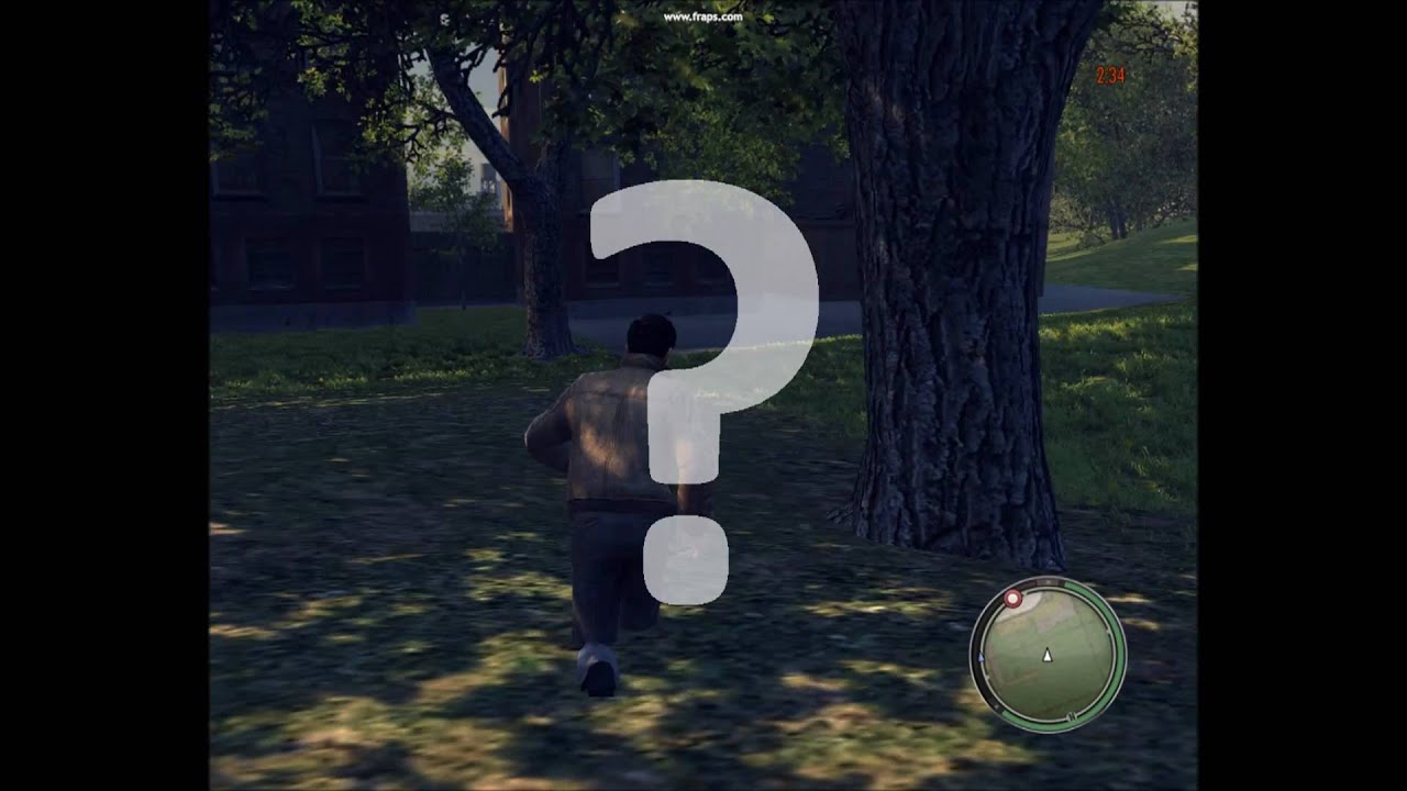 Mafia II Demo Secret map and how to get away from there