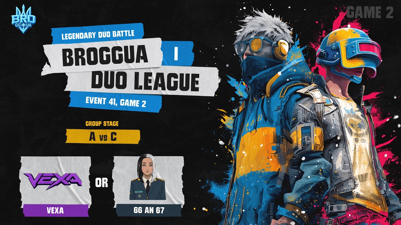 🏆 DUO LEAGUE: Legendary Duo Battle | Сезон 1 — A vs C | Miramar | Гра 2 | BRozoraTV & sedo_i