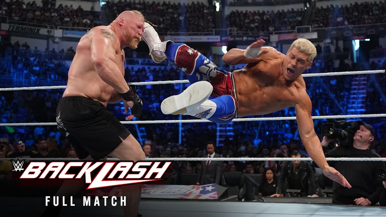 ПОЛНЫЙ МАТЧ: Коди Роудс против Брока Леснара: Backlash 2023