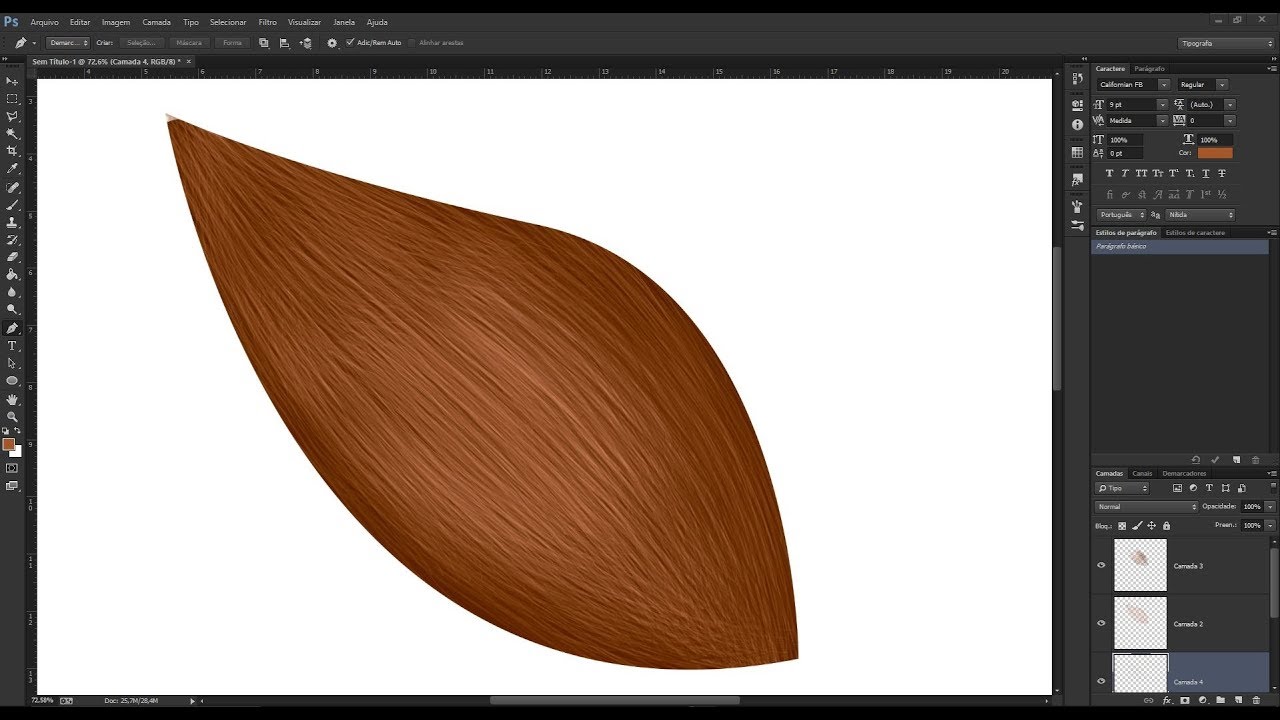 COMO FAZER FIOS DE CABELOS NO PHOTOSHOP TUTORIAL