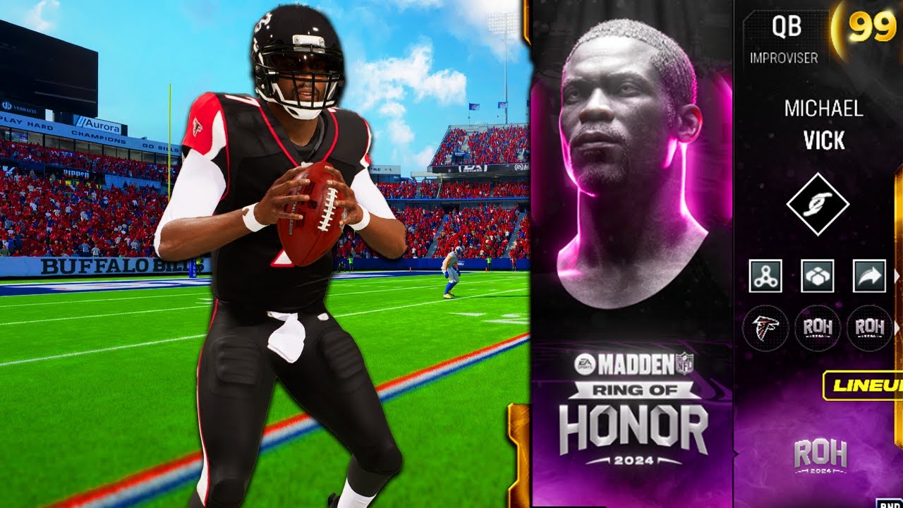 Ring of Honor Michael Vick is INSANE in Madden 24!
