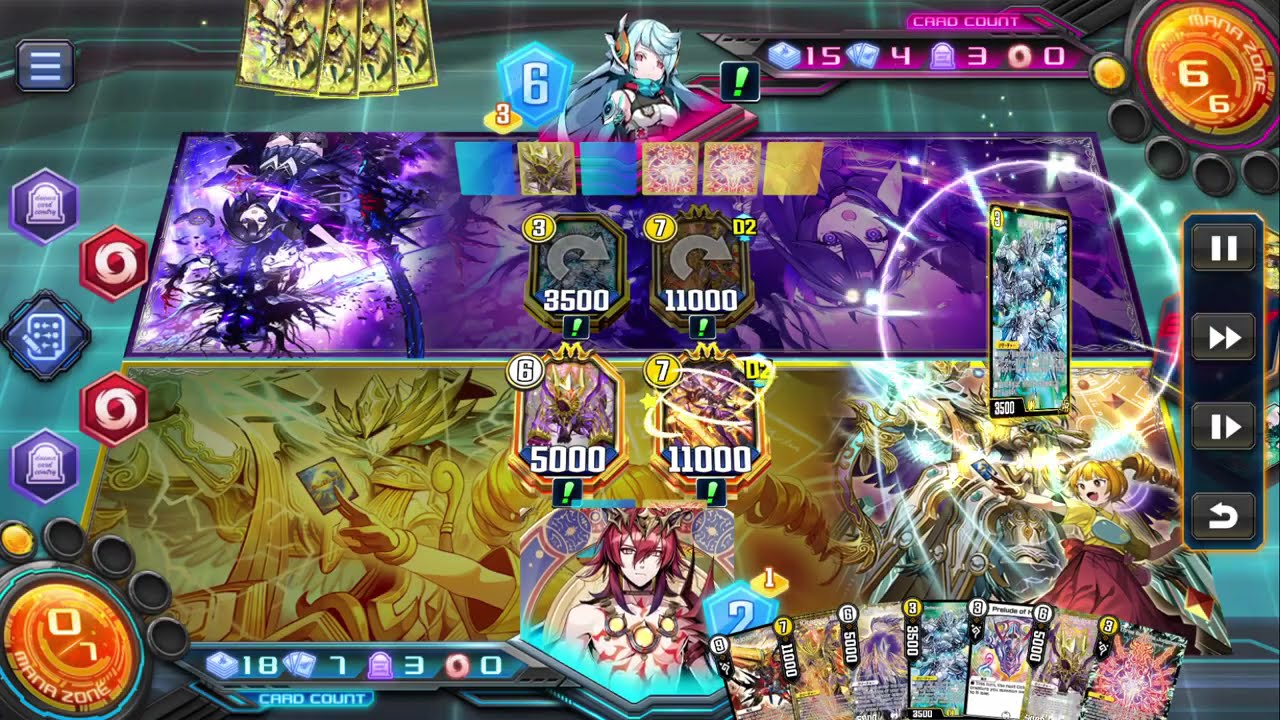 Duel Masters Play's : Ranked Match 54 (ND) Light-Zero Judgment Emblem Mirror Match