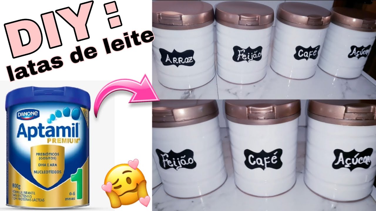 DIY:FAÇA VOCÊ MESMO |LINDAS LATAS DE MANTIMENTOS E DECORAÇÃO