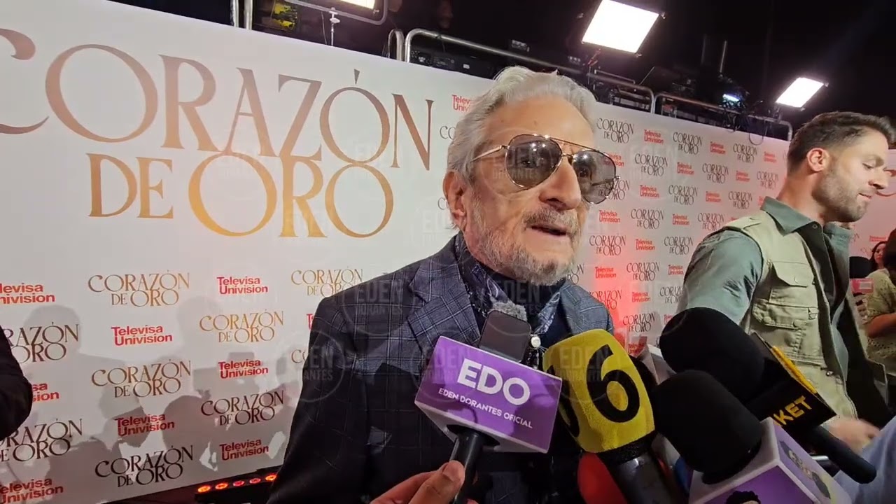 SERGIO KLEINER A sus 86 años el actor esta lleno de energía y esta en CORAZÓN DE ORO en Televisa 