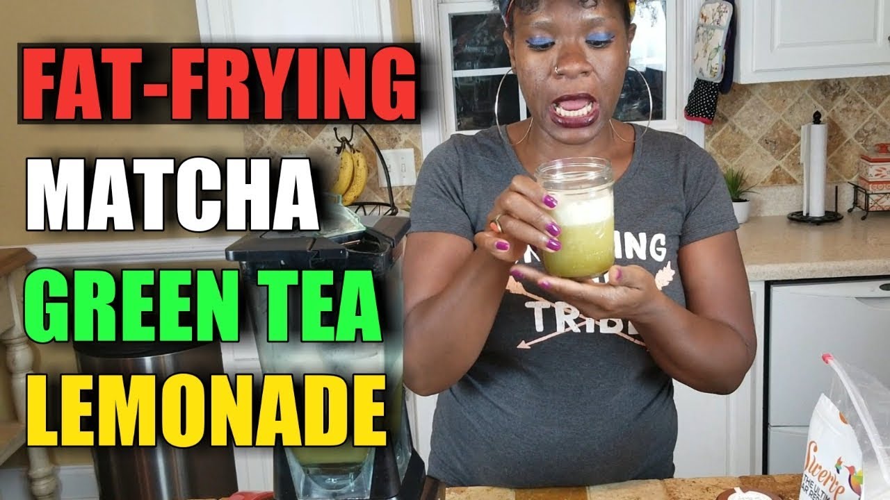 FAT-FRYING MATCHA GREEN TEA LEMONADE 🔥🔥🔥