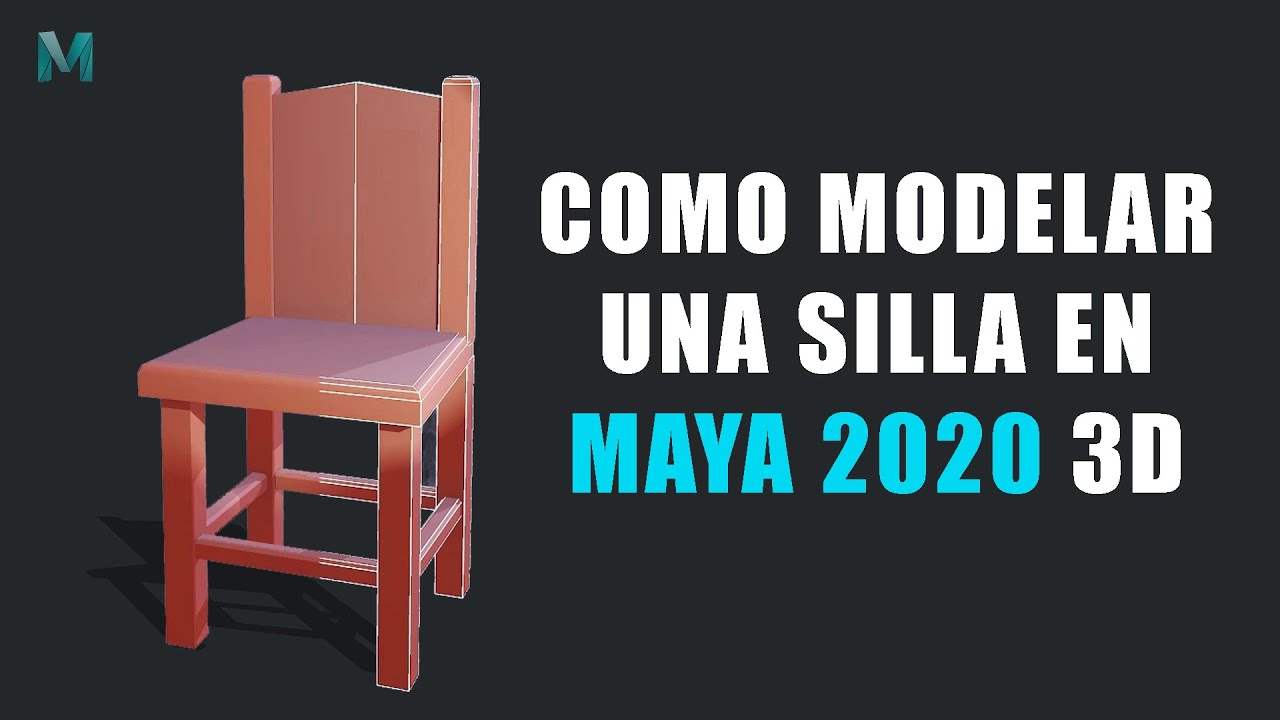 Como Modelar una silla en Maya 2020 | En solo 5 Pasos